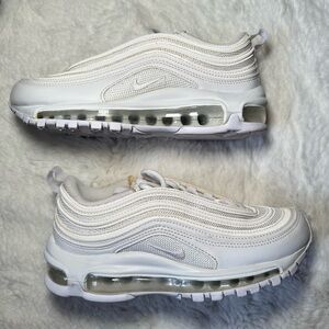 Nike Air Max 97 in white; women’s size 6